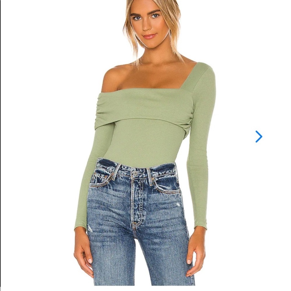 Lover and friends/ revolve florence bodysuit green